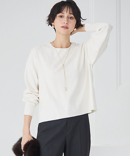 WEB＆一部店舗限定カラーあり／滝沢眞規子さん着用】クリスタル