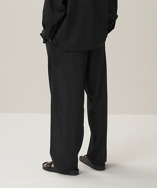 TWIST WOOL TROPICAL ｜ ツータックイージーパンツ