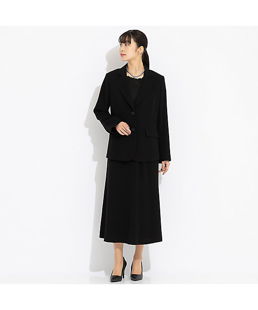 Selection・セットアップ対応】ブラックフォーマル フレア