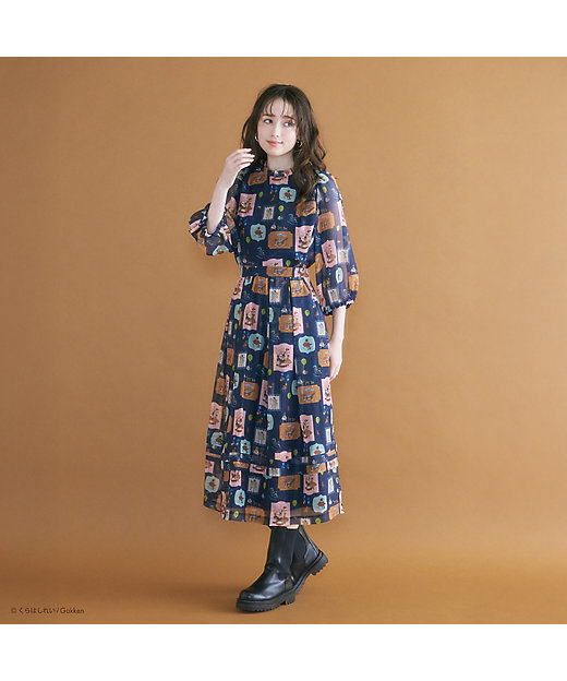 くらはしれいコラボ】MIXPTボリュームタックスカート