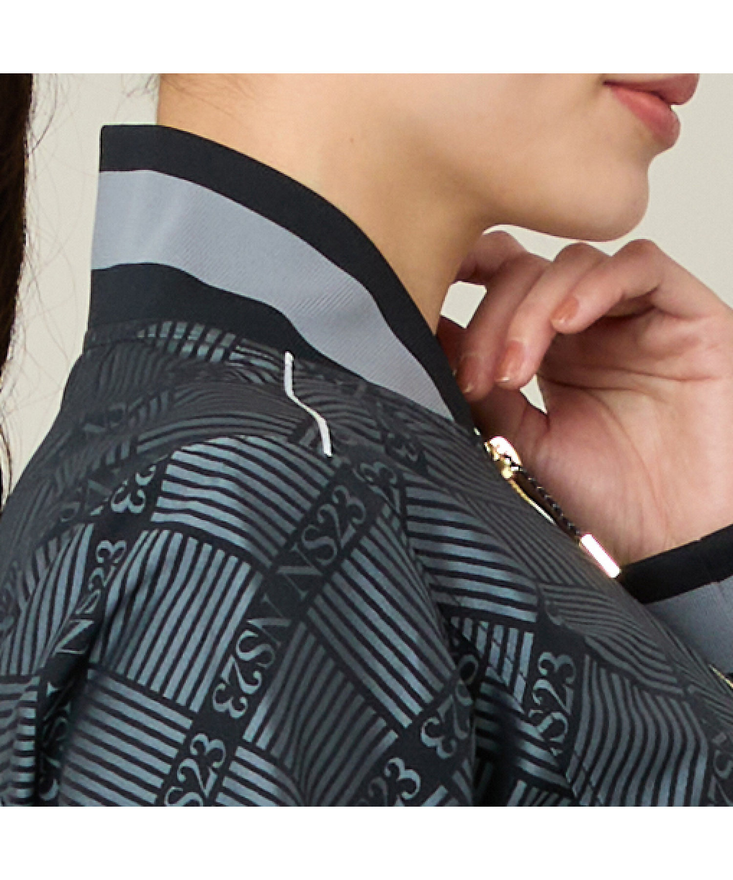 Women's】【セットアップ可】米沢織ジャカードブルゾン