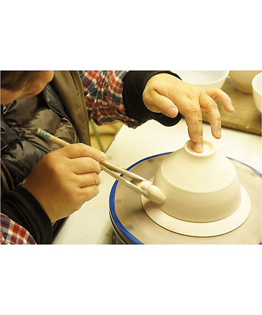 段付飯碗 プラチナ 2個セット 化粧箱入 | ARITA PORCELAIN LAB/アリタ