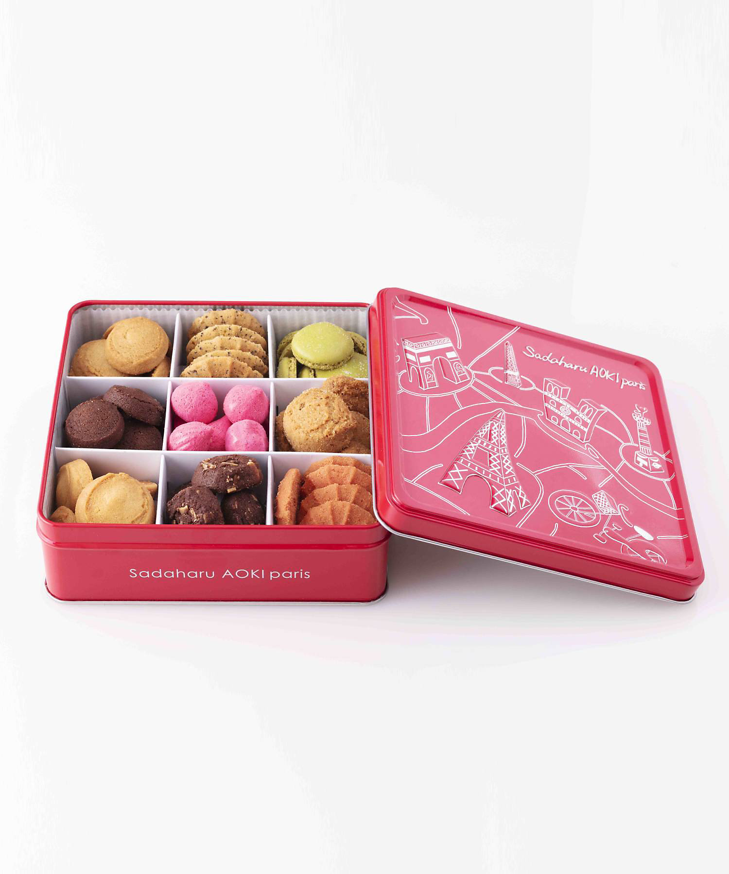 SW246 コフレアソーティモン ドゥ ビスキュイ ルージュ プティ