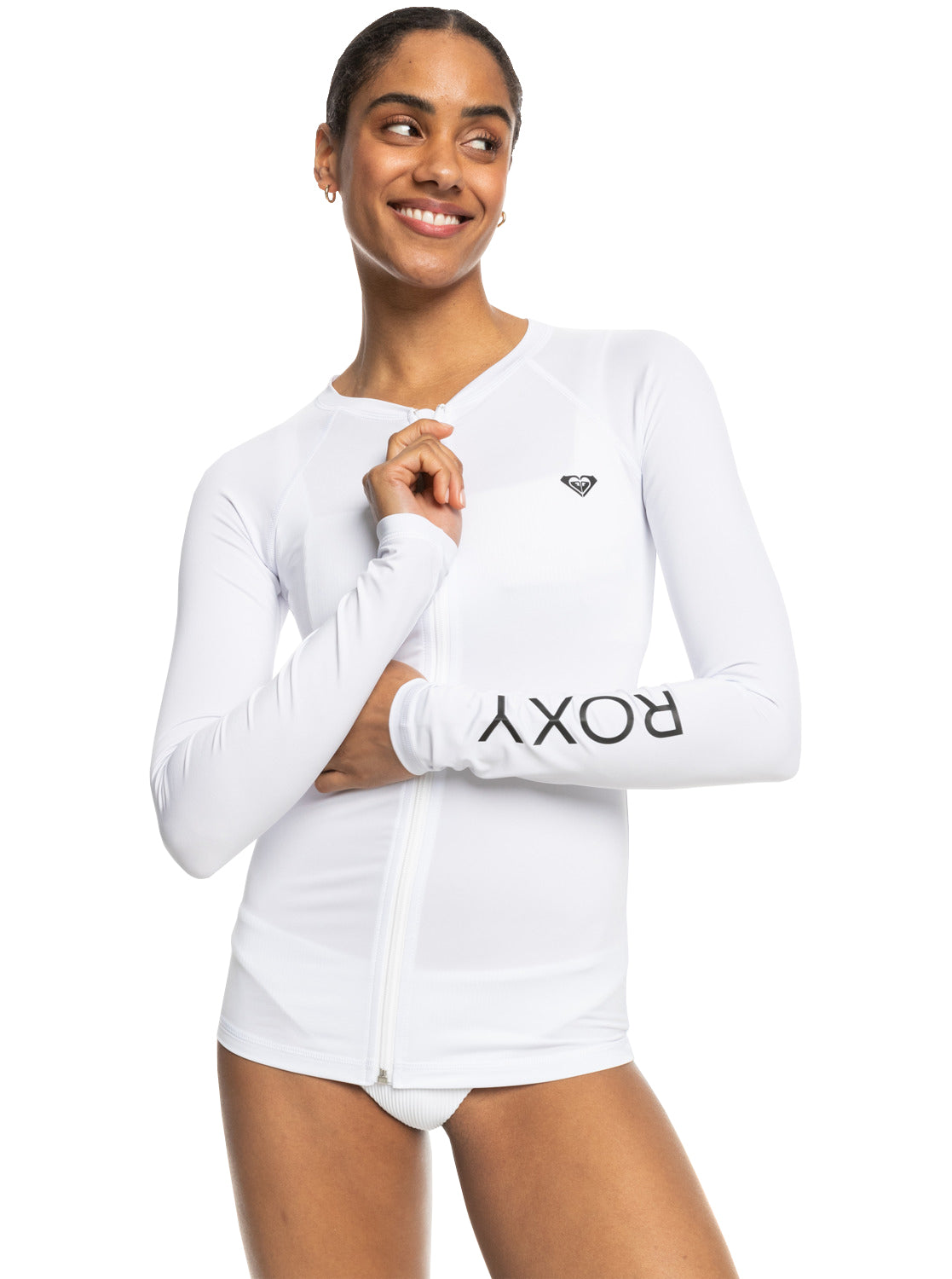 Roxy New Essentials LS Zipped Lycra | Island Water Sports