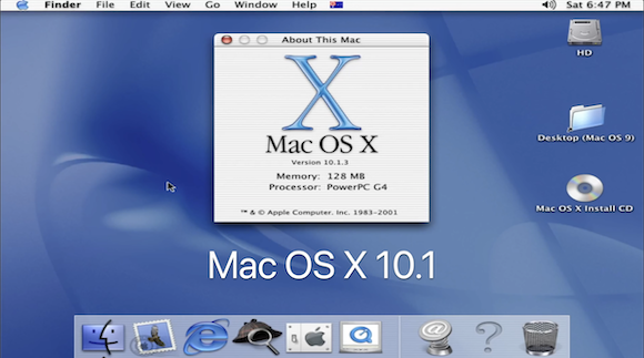 Mac OS X 10.0～macOS 10.15の歴史〜タイムラプス動画で確認 - iPhone