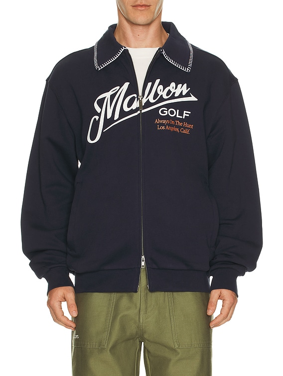 Malbon Golf Maxwell Sweatshirt in Navy | FWRD
