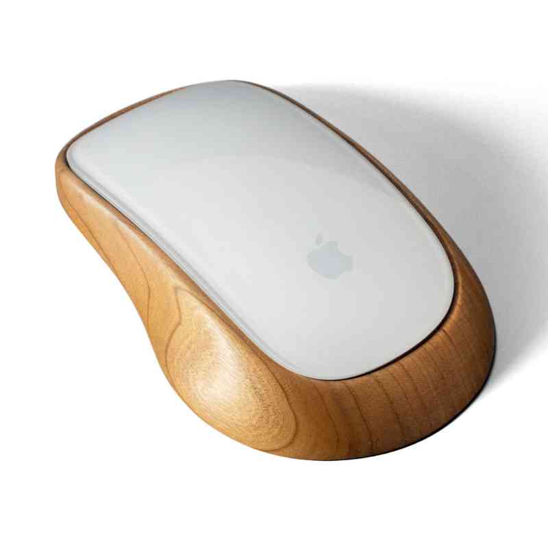 人間工学に基づいたApple Magic Mouseベーストレイ木製