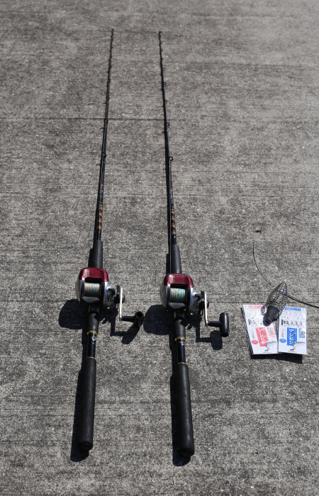 レンタル竿・仕掛け｜東京湾の釣り船は、浦安船宿 岩田屋本店！