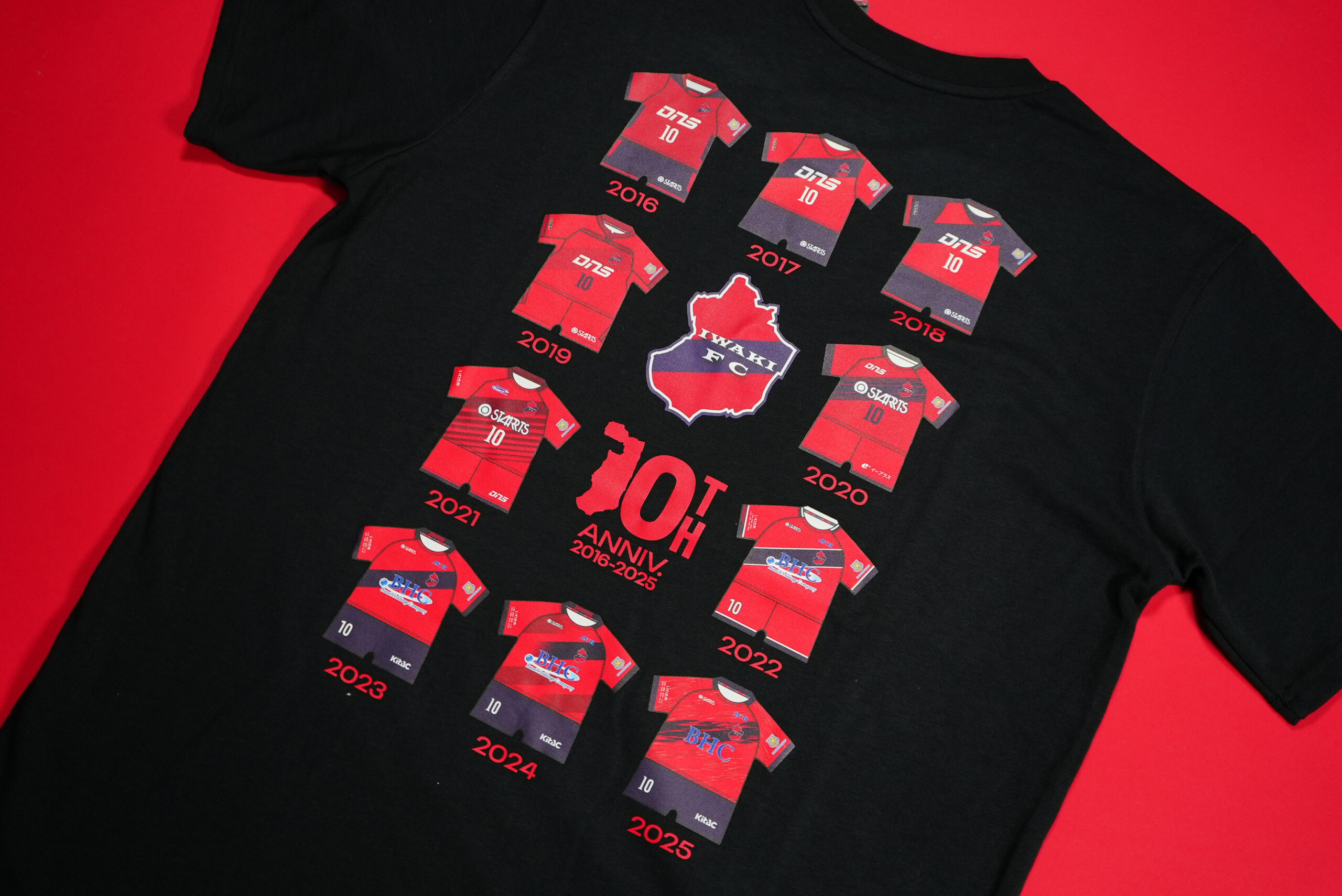 NEW ITEMS】いわきFC10周年記念グッズ第2弾販売のお知らせ - いわきFC