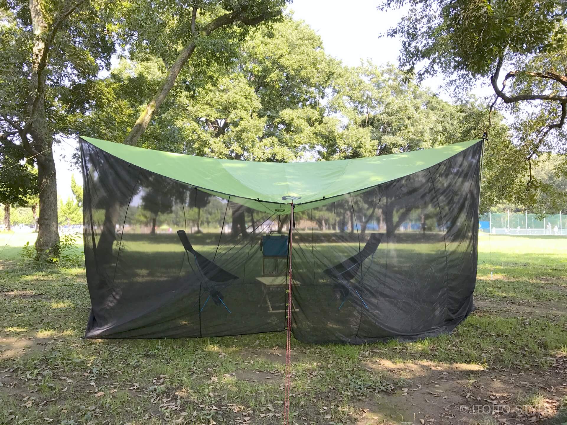 最強「虫対策」タープ「NEMO Bugout」を実際に購入して徹底レビュー