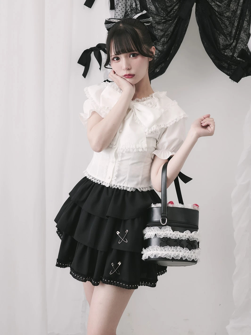 ティアードチェックスカパン - Jamie エーエヌケー(ジェイミーエー