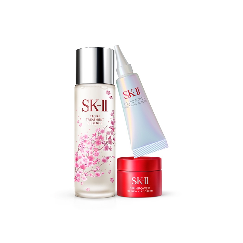SK－II ニューライフ 桜 トライアル キット（エアリークリーム
