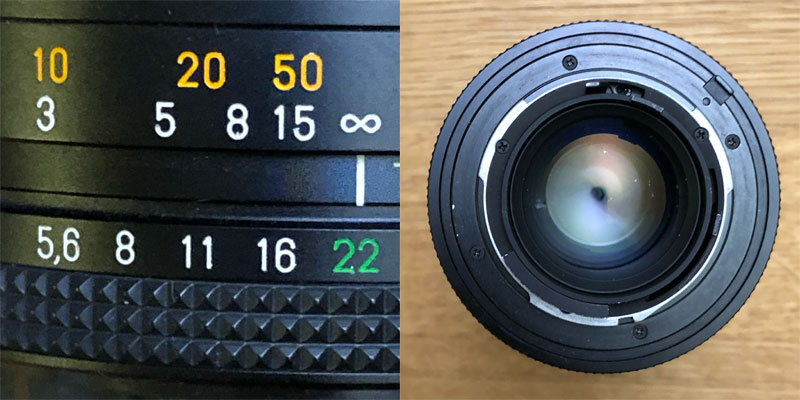 Data sheet: Carl Zeiss (C/Y) Tessar 45 mm f/2.8 – JAPB