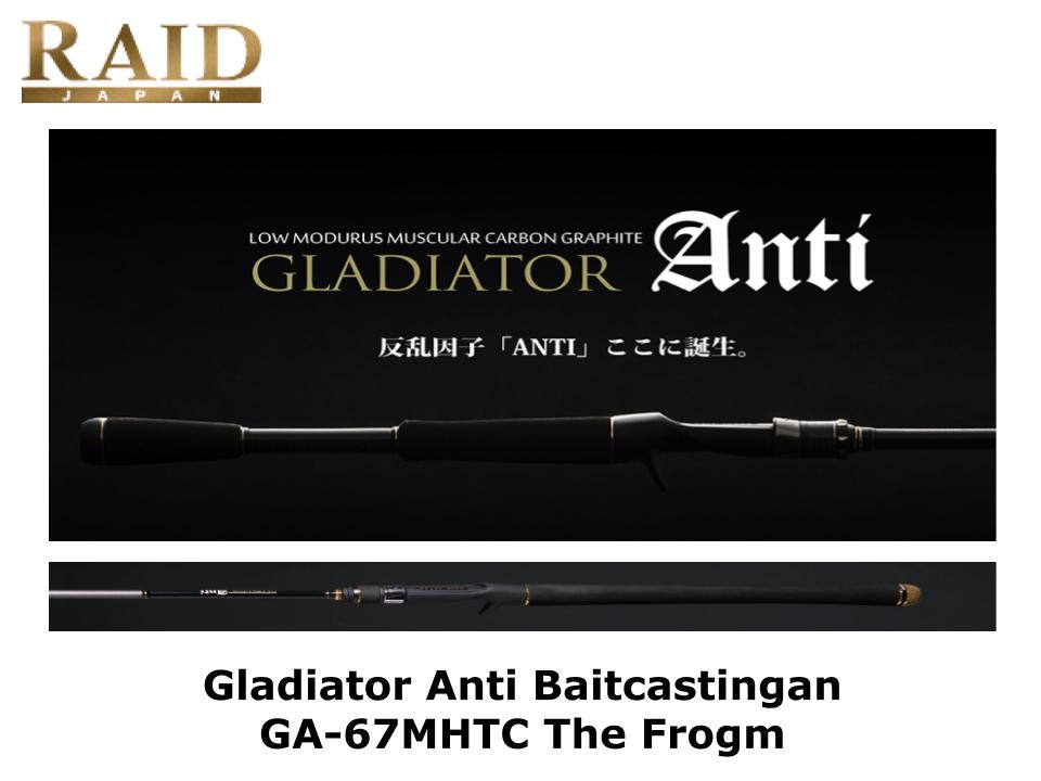 Raid Japan Gladiator Anti Baitcasting GA-67MHTC The Frogman – JDM