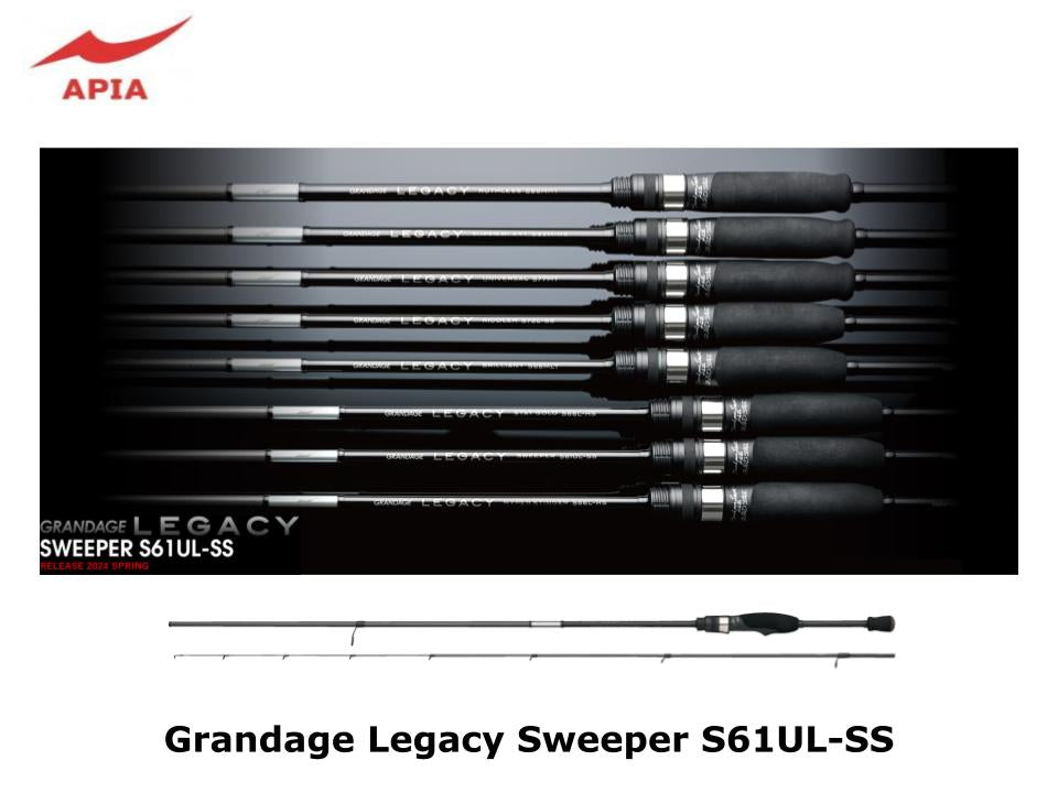 Apia Grandage Legacy Sweeper S61UL-SS | 2 Pieces Spinning – JDM