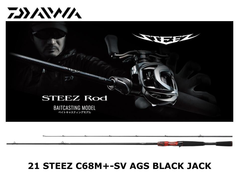 Pre-Order Daiwa 21 Steez Casting C68M+ -SV AGS BLACK JACK – JDM