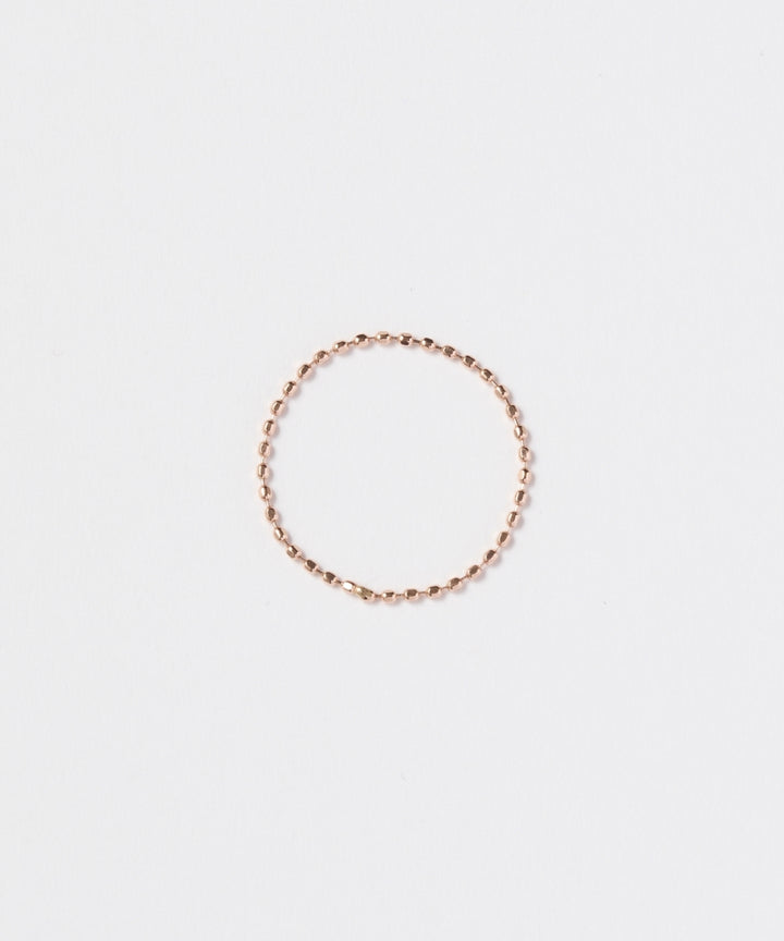 Phoebe/フィービィー】【K10】カットボールチェーンリング – JEWEL ADDICT