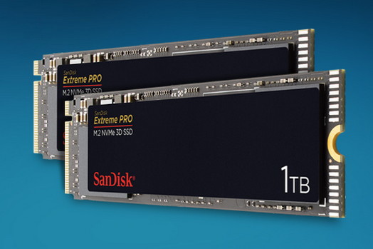 SanDisk Extreme PRO M.2 NVMe 3D SSD」が5月25日発売 | 自作とゲーム