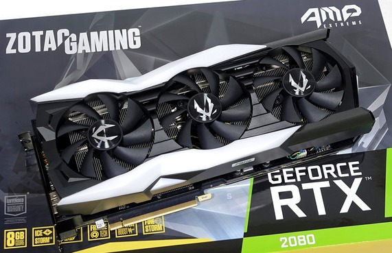 ZOTAC GAMING GeForce RTX 2080 AMP Extreme」をレビュー。RTX 2080