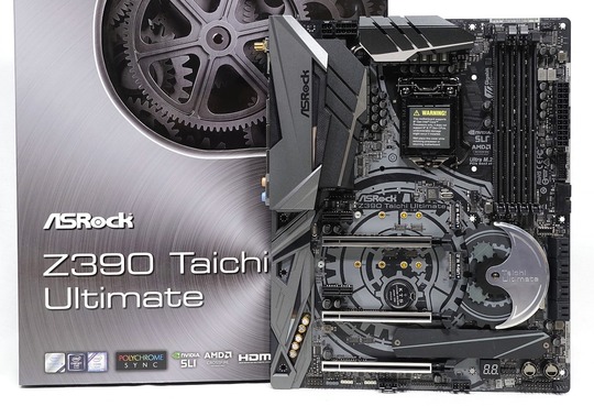 ASRock Z390 Taichi Ultimate」をレビュー。12フェーズの堅牢なVRM電源
