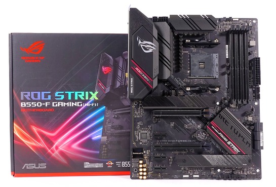 ASUS ROG STRIX B550-F GAMING (WI-FI)」をレビュー。アッパーミドルな
