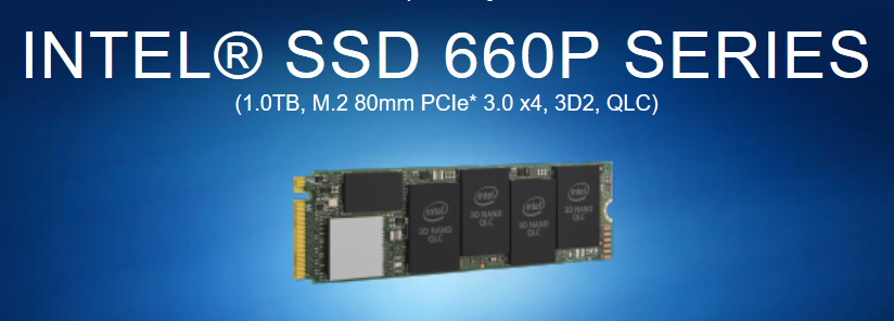 QLC型NVMe M.2 SSD「Intel SSD 660p 2TB」をレビュー。2TBの大容量かつ