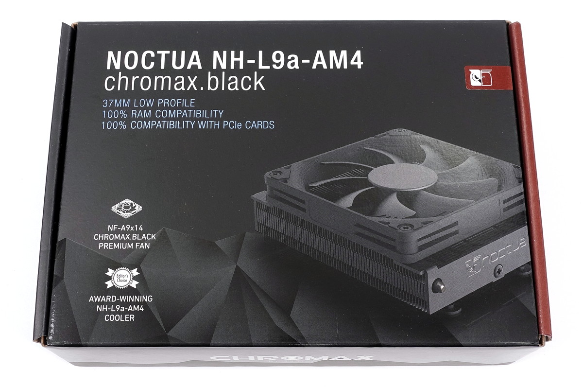 Noctua NH-L9a-AM4 chromax.black」をレビュー。Deskmini X300に最適