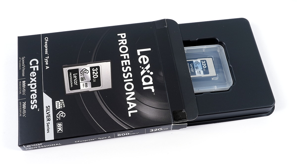Lexar CFexpress Type A SILVER 320GB」をレビュー | 自作とゲームと