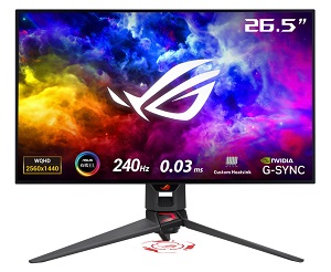 Acer Predator X27U」が発売。240Hz対応27インチ有機ELゲーミング