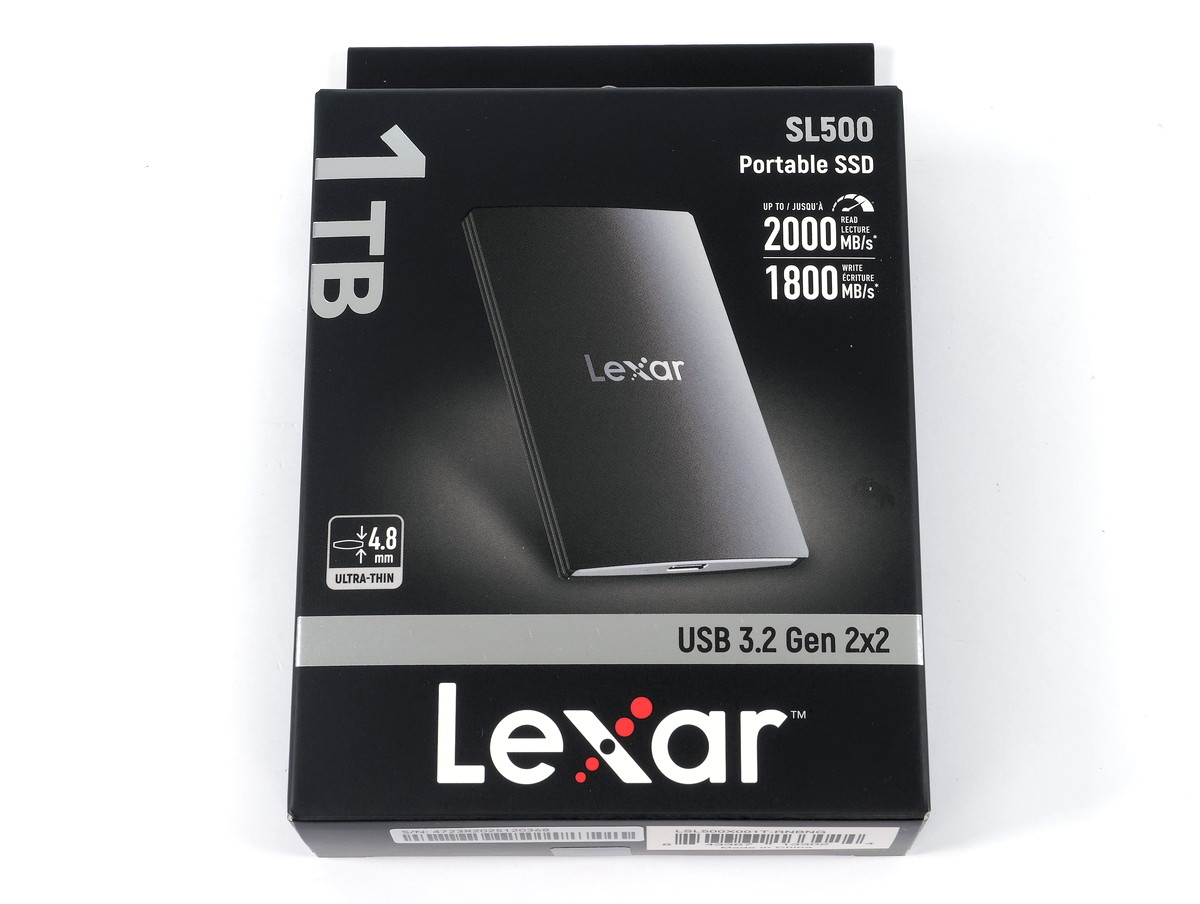 Lexar SL500 Portable SSD 1TB」をレビュー。2GB/sのモバイルSSDを徹底
