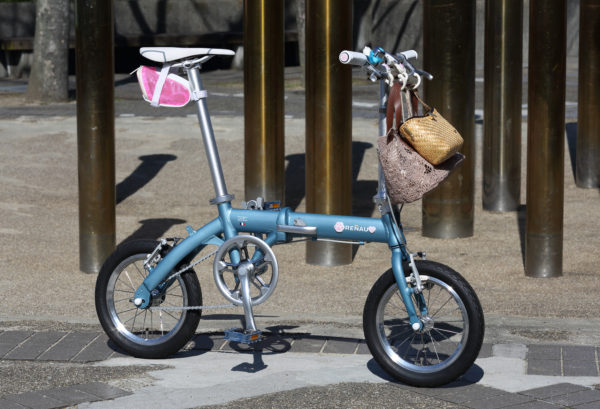 ⭐︎Renault 折りたたみ自転車 20インチ/ライト/サドルカスタム/ルノー