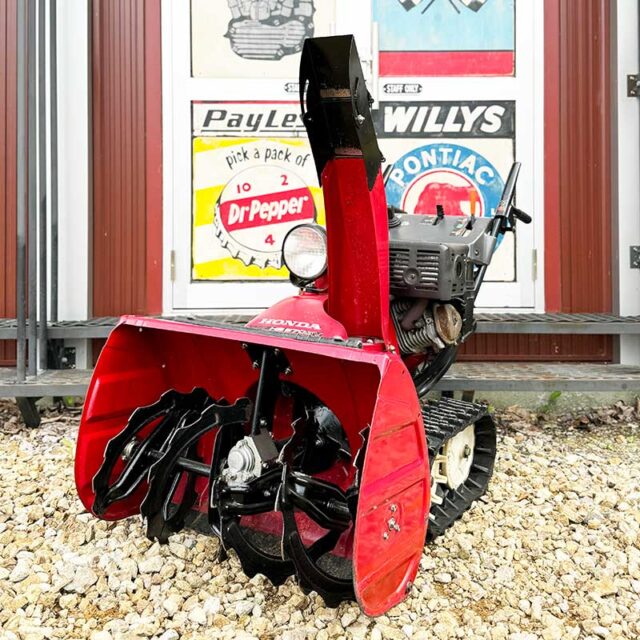 北海道札幌市 白石区↪️西区 🟥ホンダ除雪機『HSS655c (JE)』中古除雪