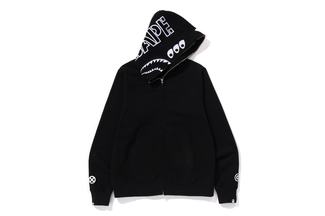 BAPE X BOUNTY HUNTER 】MAD SHARK FULL ZIP HOODIE | bape.com