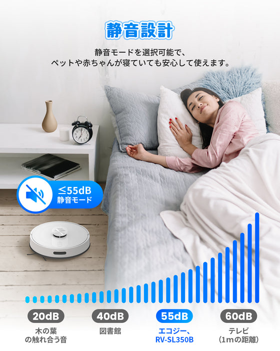 ロボット掃除機 水拭き 両用 自動ゴミ収集 お掃除ロボット 5000Pa強力