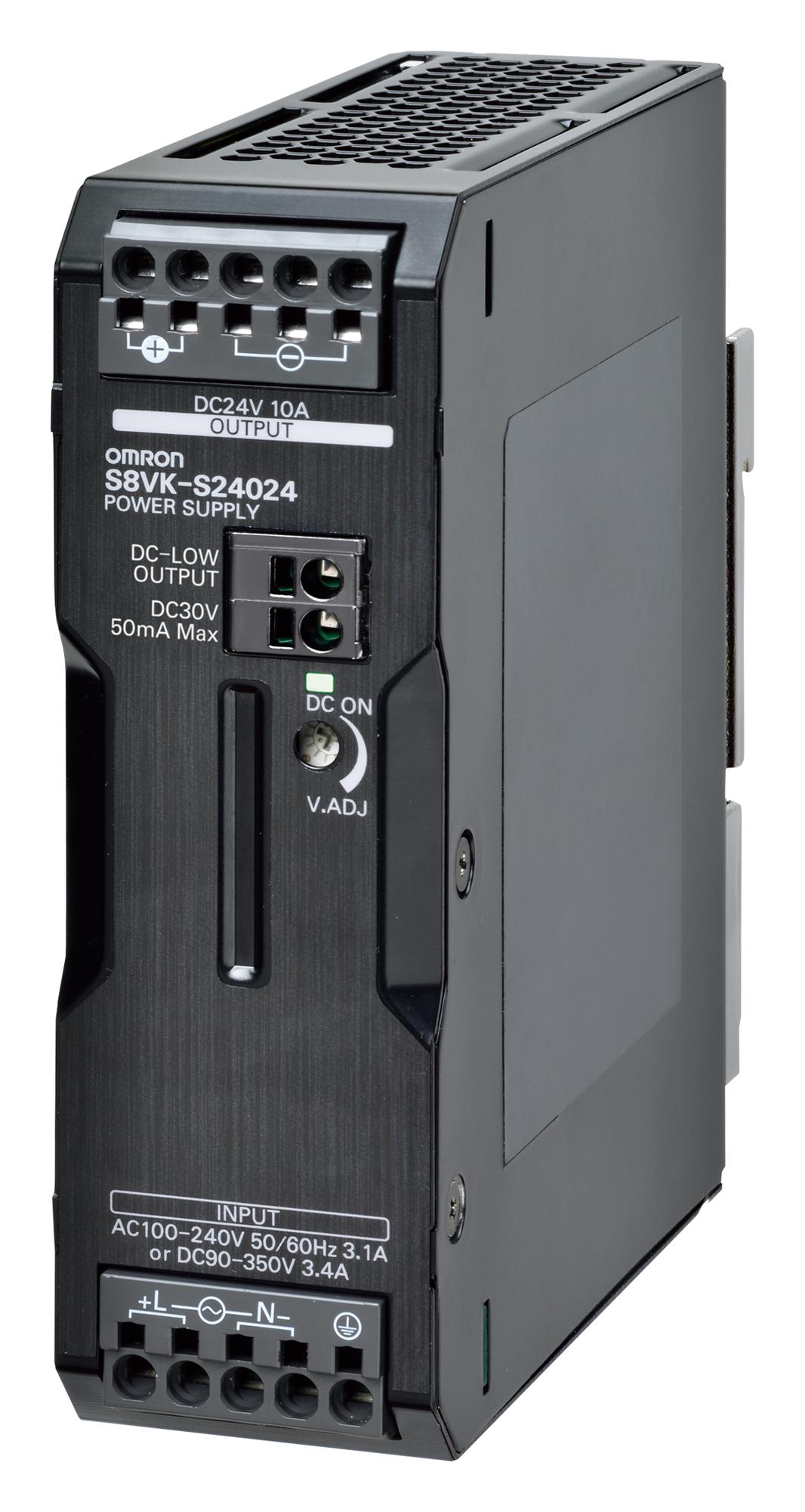 S8VK-S24024 OMRON, AC/DC DINレール 電源 (PSU), ITE, 1 出力