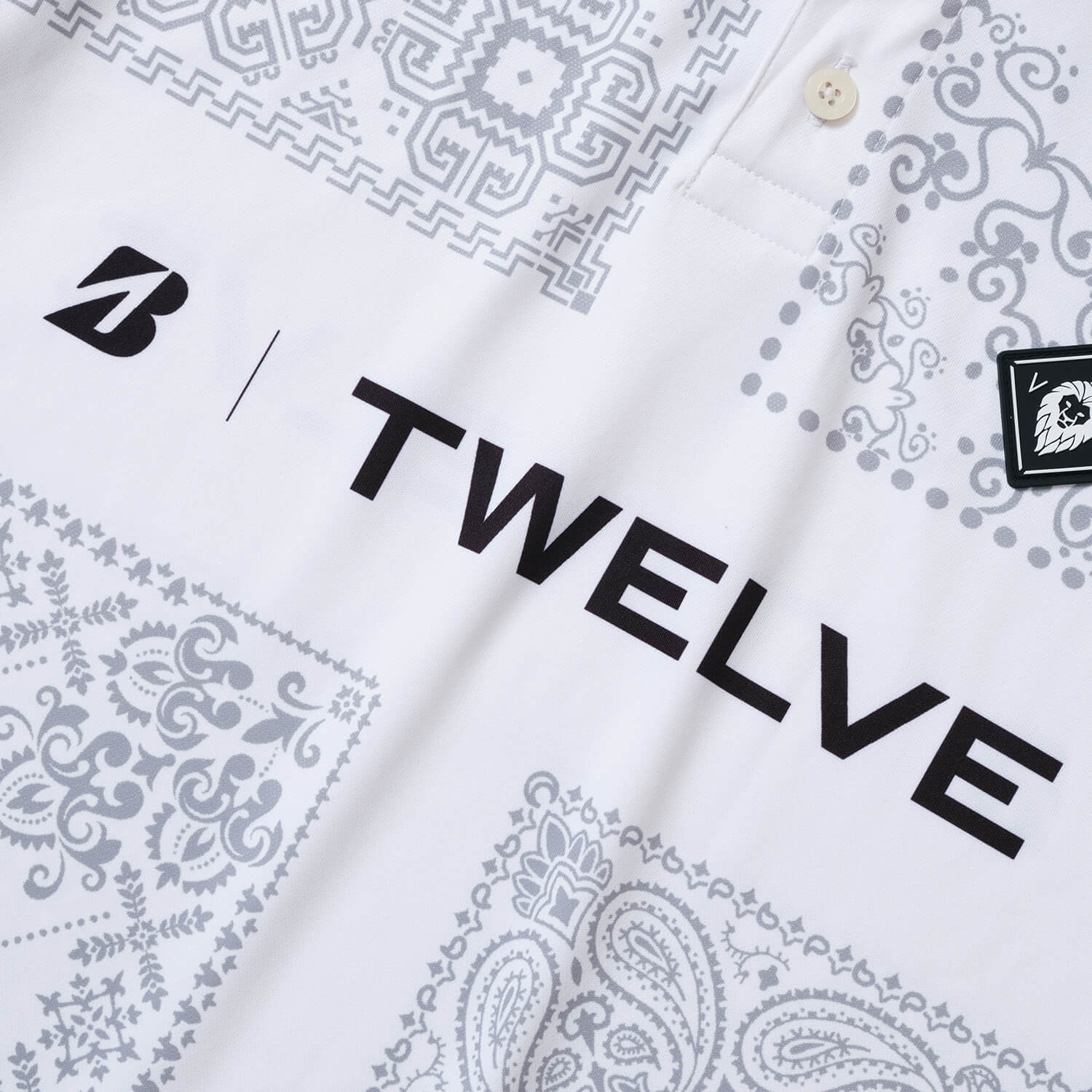 V12 コラボウエア レディス ポロシャツ BS BAN POLO(S WH（ホワイト