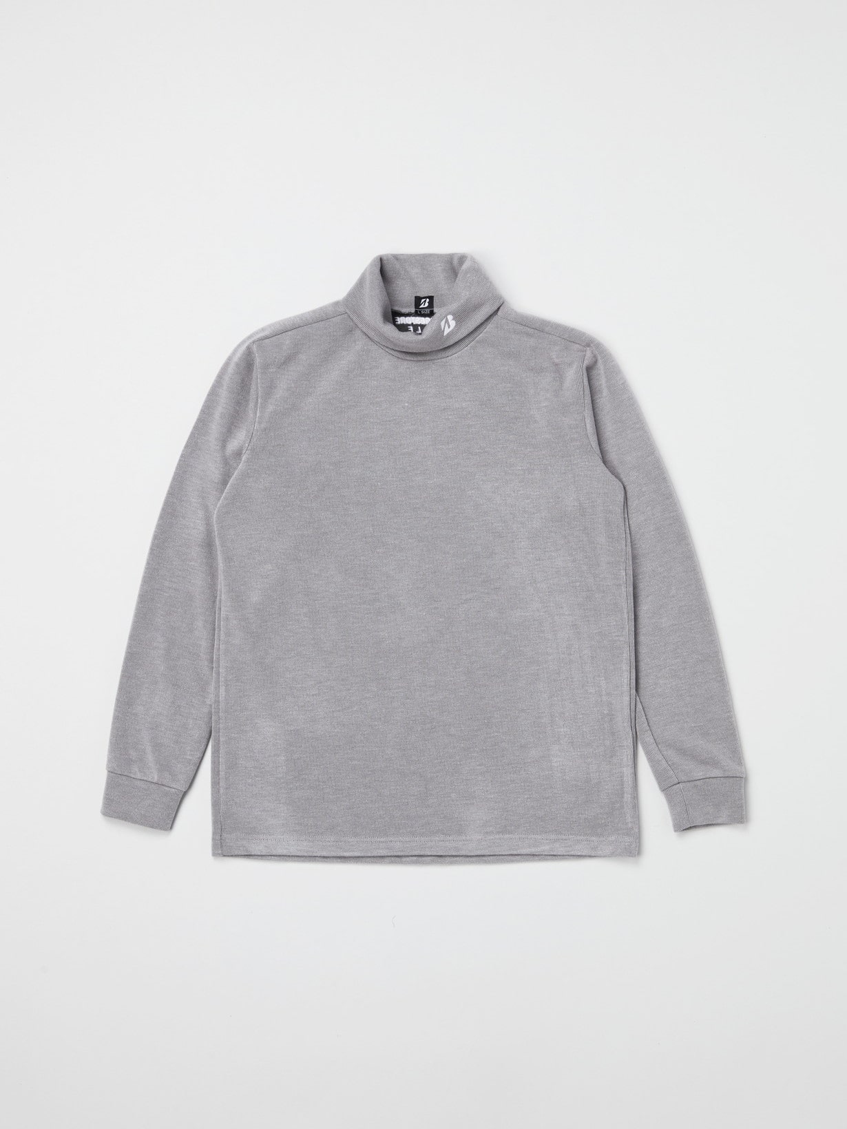 25年秋冬 【B-02】 長袖タートルネックシャツ(M GR(グリーン