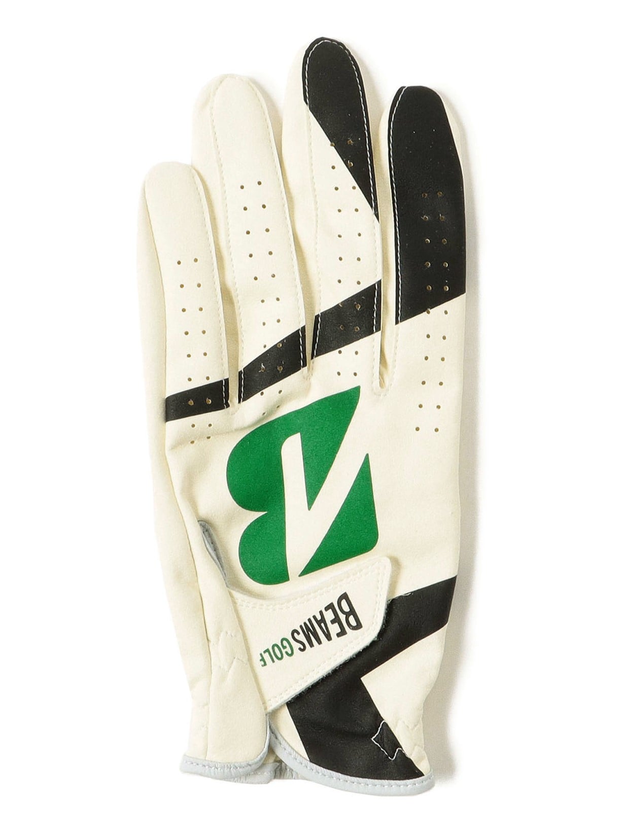 BRIDGESTONE GOLF×BEAMS GOLF TOUR GLOVE(S (21-22cm) GB（緑/黒