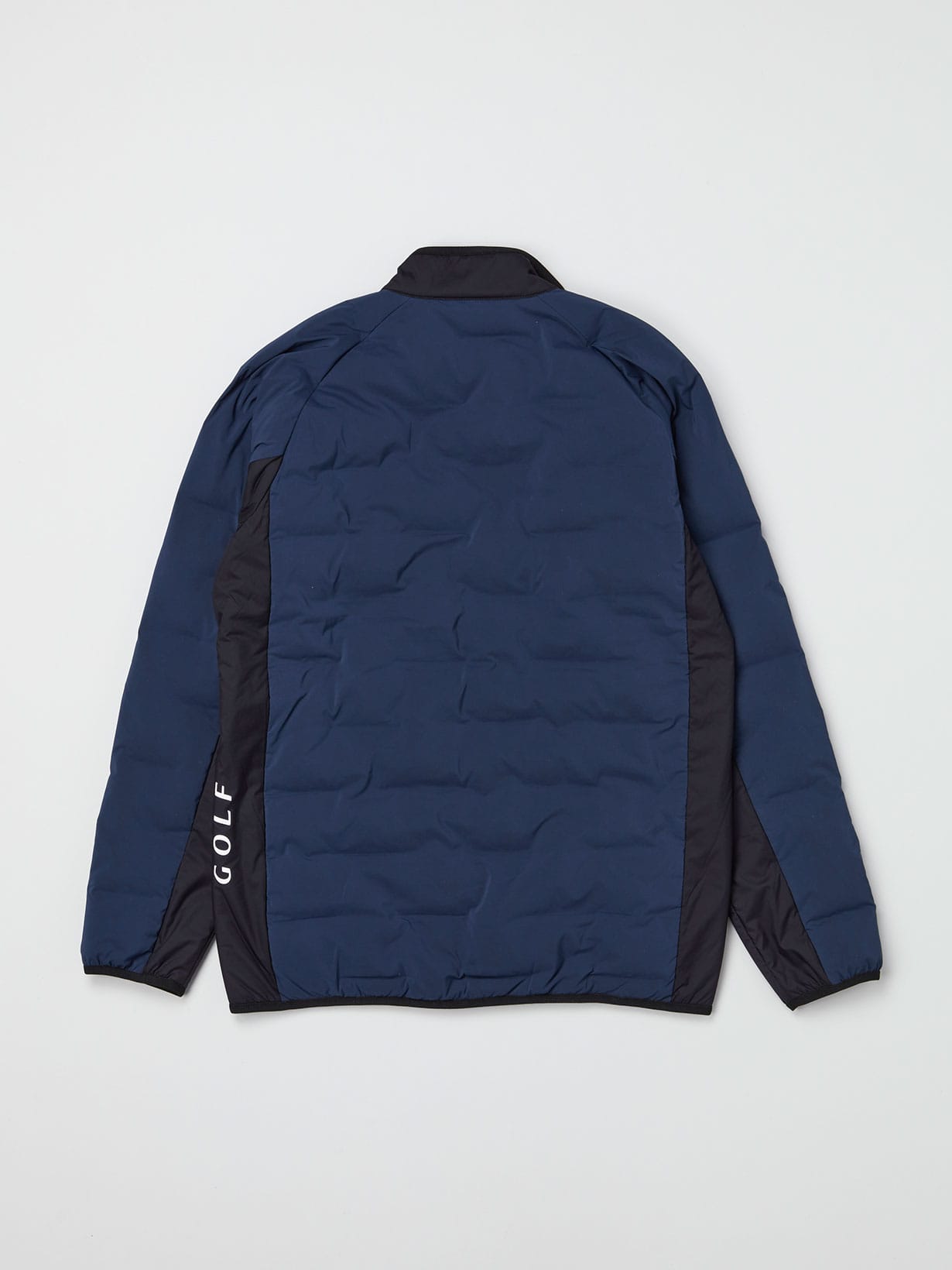 25年秋冬 【B-02】 長袖前開き 中わたブルゾン(M NA(ネイビー