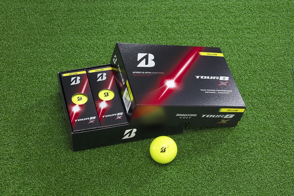 2月6日発売】TOUR B X（イエロー） [1ダース：12個](イエロー): ボール