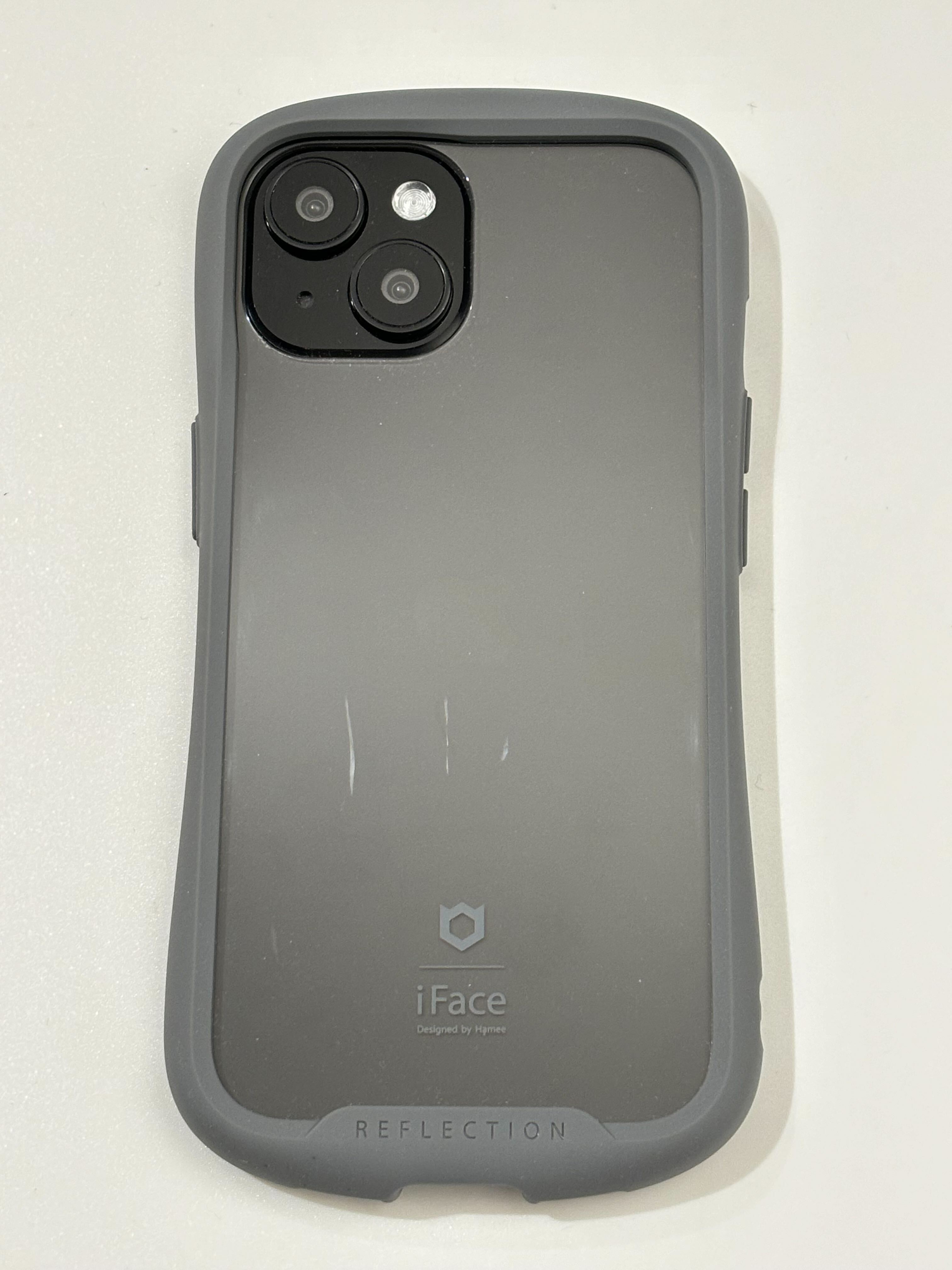iPhone15ブラックにReflectionをつけてみた！｜iFace公式