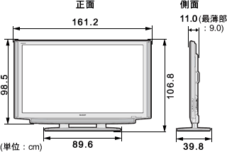 AQUOS 液晶テレビ HDMI AV端子搭載 AQUOS 動作確認済み AV端子変換