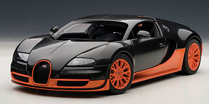 Bugatti Veyron Super Sport 2010 - ダイキャストモデル - AutoArt 70936