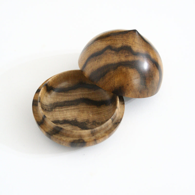 黒柿の香合・小物入れ 宝珠 陣笠 蛤 – aitoki - 時を楽しむ丁寧な暮らし