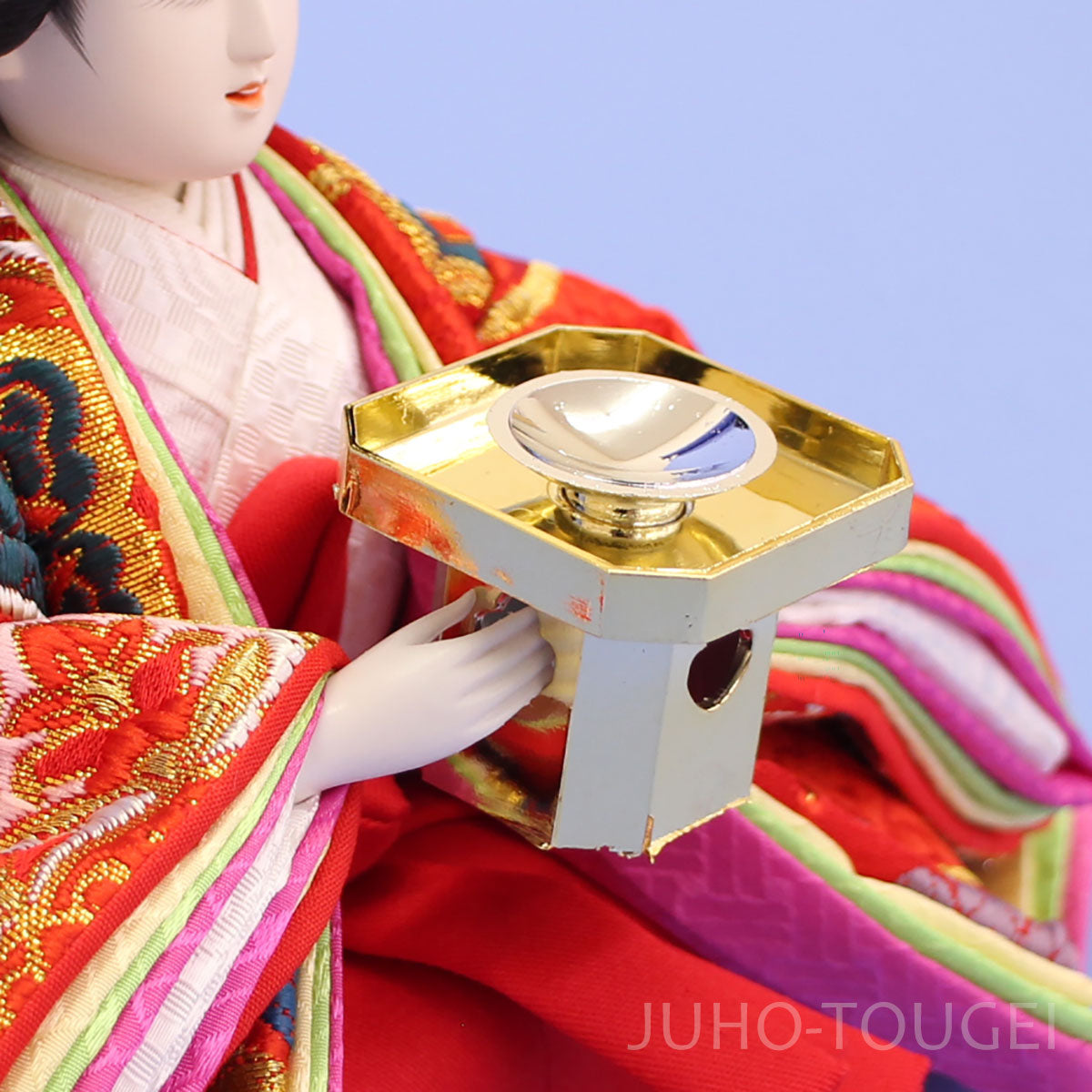 雛人形の持ち物、小道具 三人官女 ③三五小道具セット – 寿鳳人形の東芸