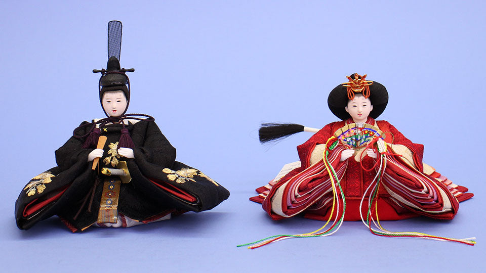 雛人形単品 親王3 柳結 82135 赤黒刺繍 – 寿鳳人形の東芸