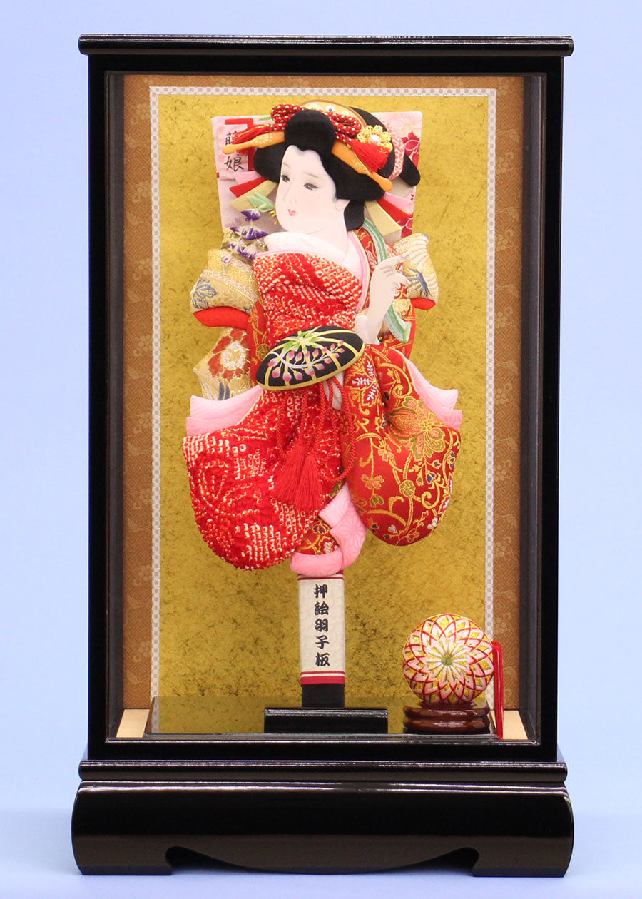 押絵羽子板ケース飾り – 寿鳳人形の東芸