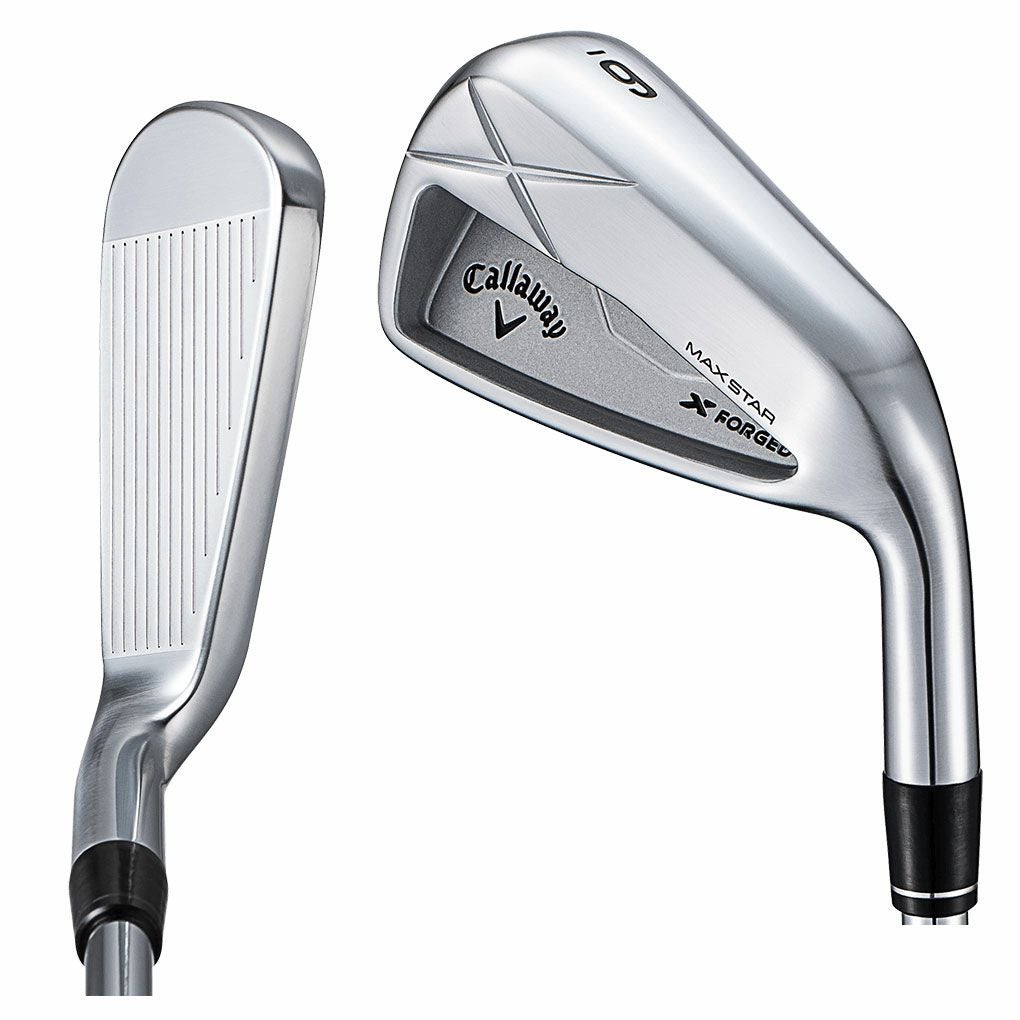 キャロウェイ X FORGED MAX STAR アイアン 5本セット(6-9,PW) メンズ