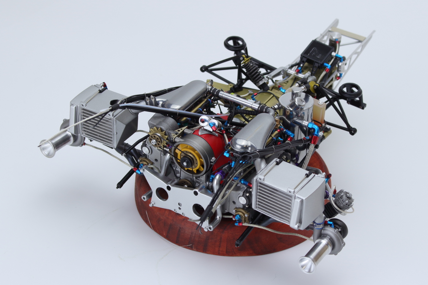 完成 1/12 MFH Porsche 956 詳細 | Kenji's Scale Model Workshop