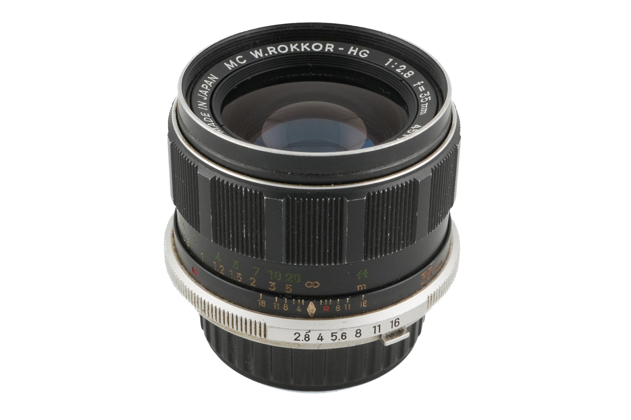 Minolta 35mm f2.8 MC W.Rokkor-HG - Lens – Kamerastore